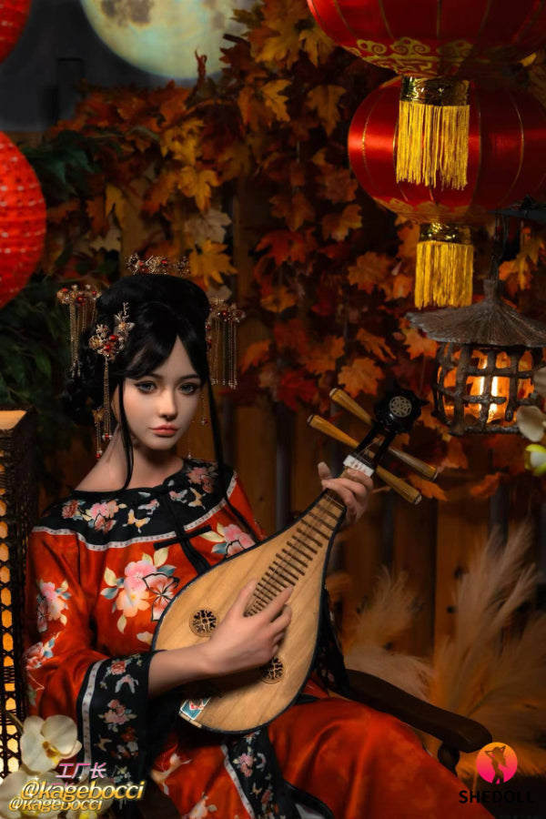 165cm/5ft5 E-cup Silicone Head Chinese Sex Doll - Tasha