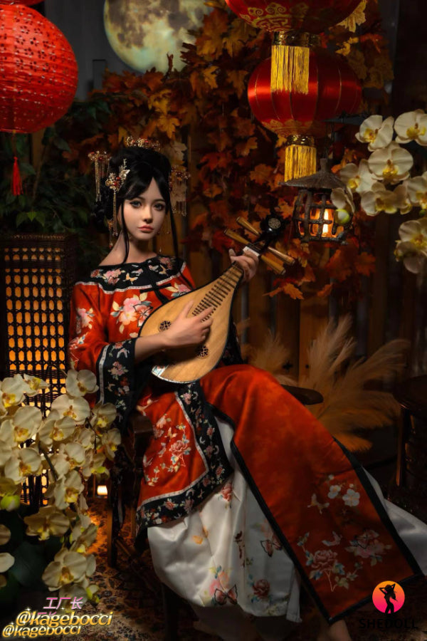 165cm/5ft5 E-cup Silicone Head Chinese Sex Doll - Tasha