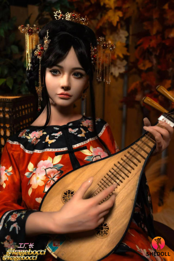 165cm/5ft5 E-cup Silicone Head Chinese Sex Doll - Tasha