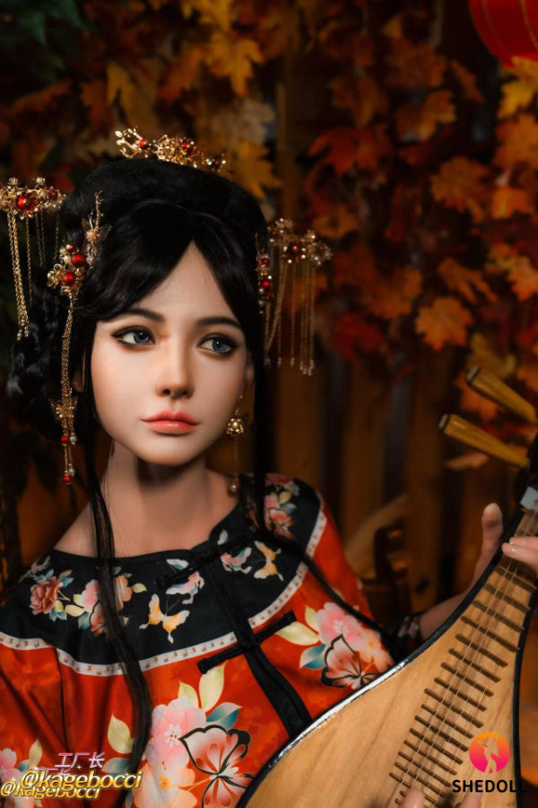165cm/5ft5 E-cup Silicone Head Chinese Sex Doll - Tasha
