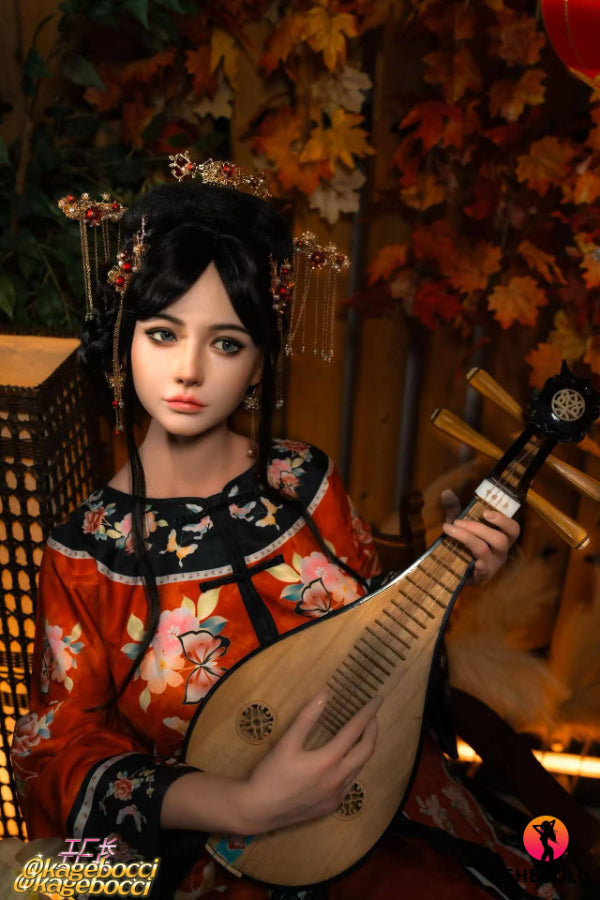 165cm/5ft5 E-cup Silicone Head Chinese Sex Doll - Tasha