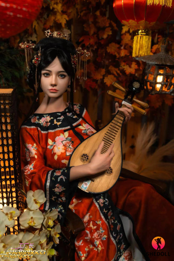 165cm/5ft5 E-cup Silicone Head Chinese Sex Doll - Tasha