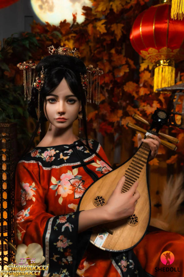 165cm/5ft5 E-cup Silicone Head Chinese Sex Doll - Tasha