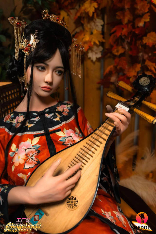 165cm/5ft5 E-cup Silicone Head Chinese Sex Doll - Tasha