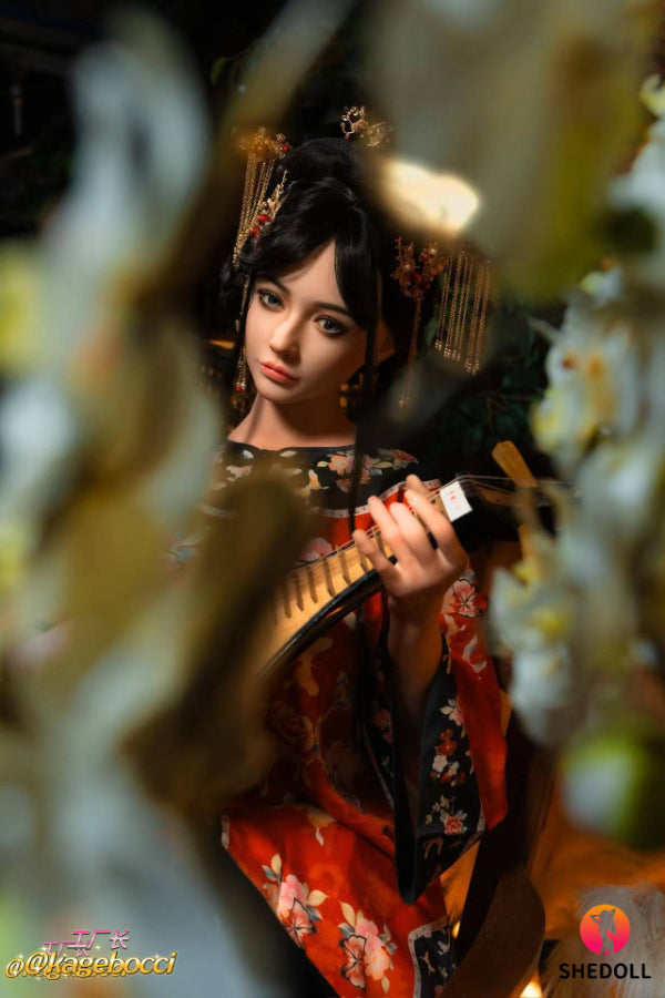 165cm/5ft5 E-cup Silicone Head Chinese Sex Doll - Tasha