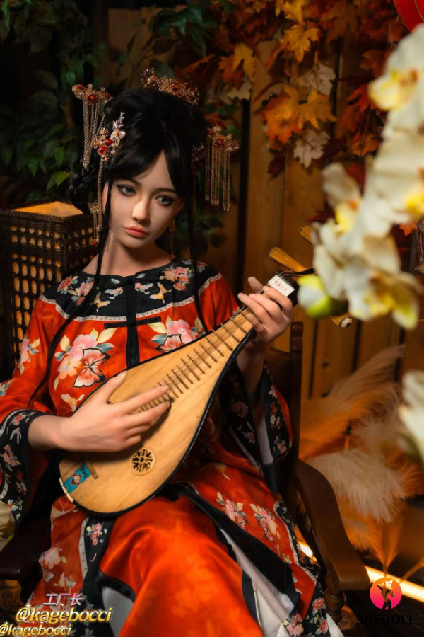 165cm/5ft5 E-cup Silicone Head Chinese Sex Doll - Tasha