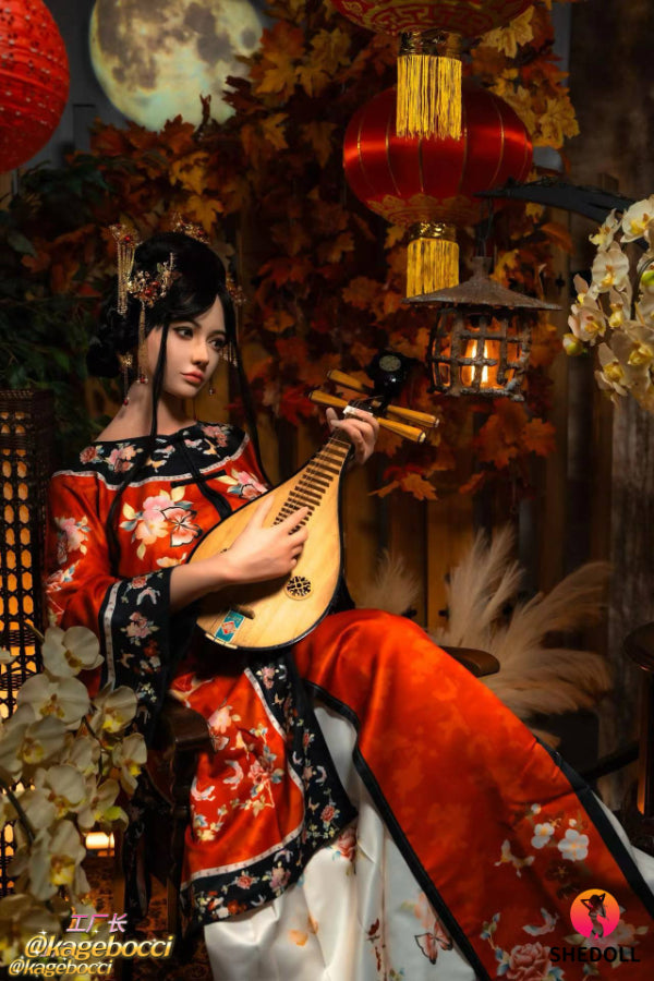 165cm/5ft5 E-cup Silicone Head Chinese Sex Doll - Tasha