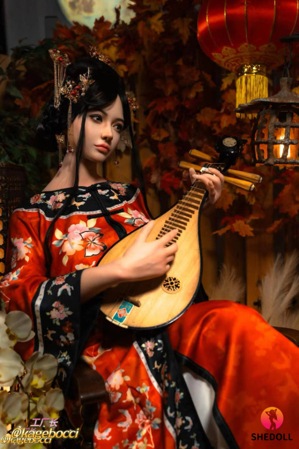 165cm/5ft5 E-cup Silicone Head Chinese Sex Doll - Tasha