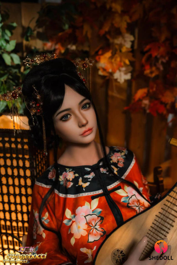 165cm/5ft5 E-cup Silicone Head Chinese Sex Doll - Tasha