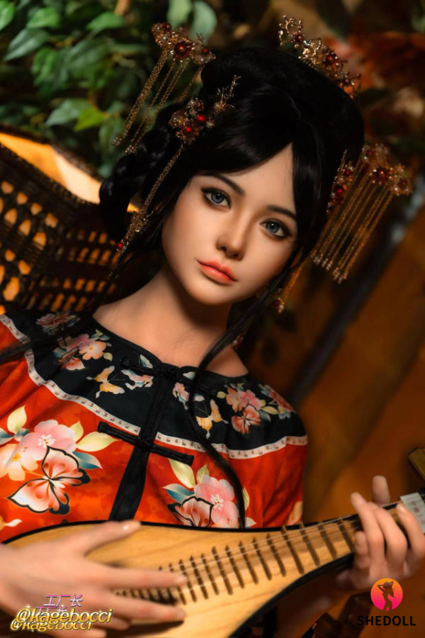 165cm/5ft5 E-cup Silicone Head Chinese Sex Doll - Tasha