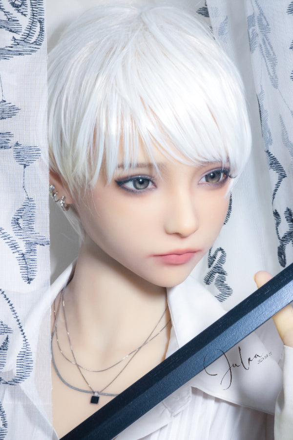 165cm/5ft5 E-cup Silicone Head Sex Doll - Qiangwei