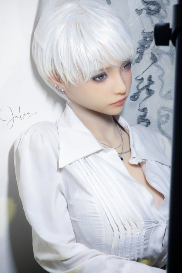 165cm/5ft5 E-cup Silicone Head Sex Doll - Qiangwei