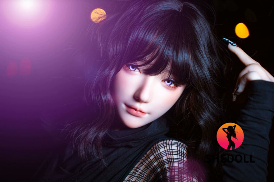 165cm/5ft5 E-cup Silicone Head Sex Doll - Chulin