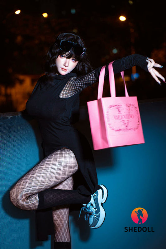 165cm/5ft5 E-cup Silicone Head Sex Doll - Chulin