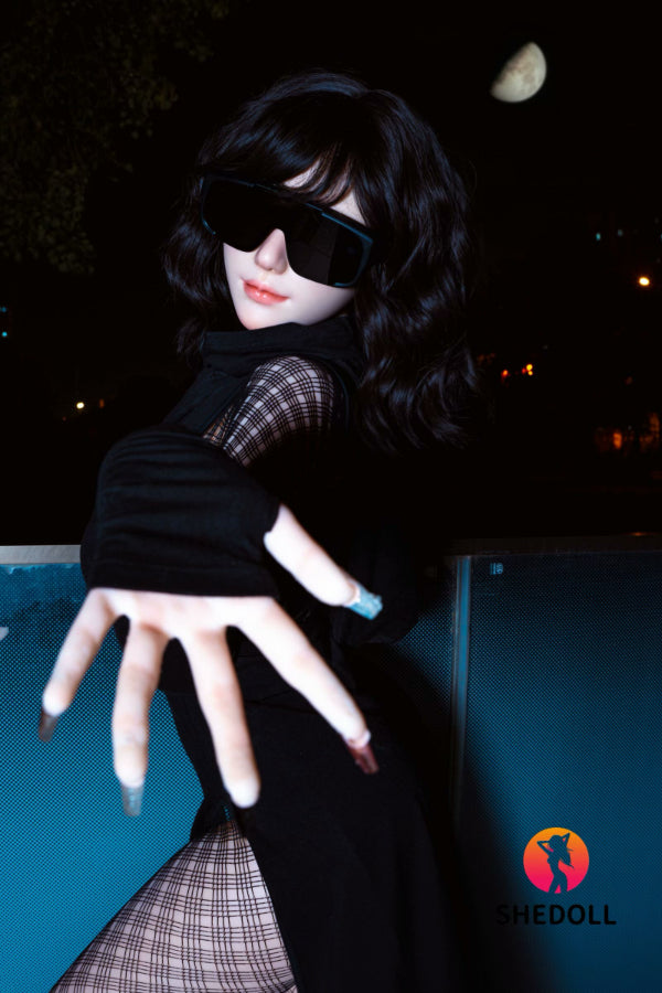 165cm/5ft5 E-cup Silicone Head Sex Doll - Chulin