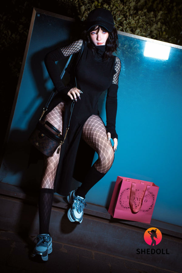 165cm/5ft5 E-cup Silicone Head Sex Doll - Chulin