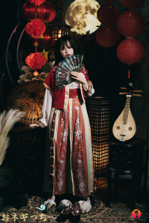 165cm/5ft5 E-cup Silicone Head Chinese Sex Doll - Suxingran