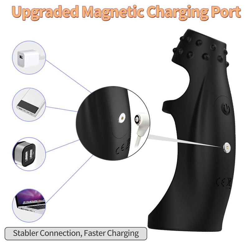 Acmejoy - 10 Vibrating Cock Ring with G-spot Stimulation and Remote Control