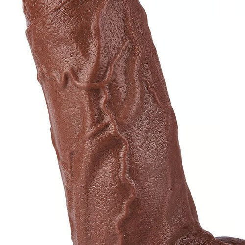 Acmejoy - Huge Black Dual Density Dildo 12.99 Inch