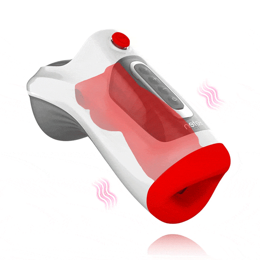 Acmejoy - Leten 10 Vibrations Deep Throat Air Control Vacuum Sucking Blowjob Masturbator Male Stroker