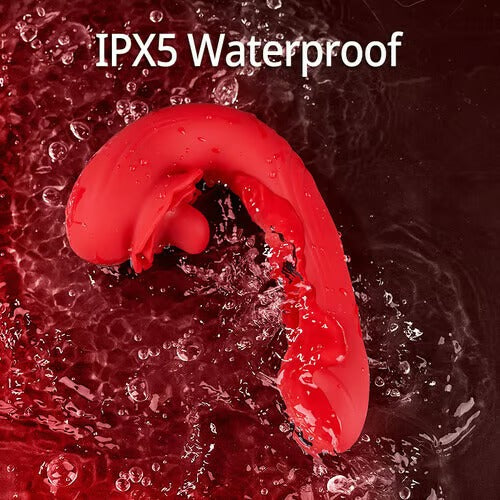 Acmejoy- Rose Rotation Tongue Licking Flapping Vibrator