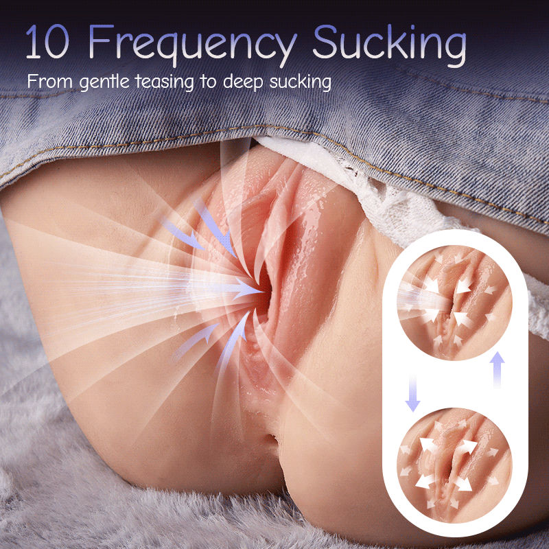 Kira - [2 IN 1 Function] Sucking Vibrating Naughty Automatic Maid Sex Doll