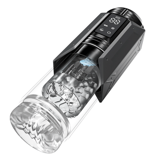 King - 100% Waterproof 4 IN 1 Automatic Masturbation Cup for Men