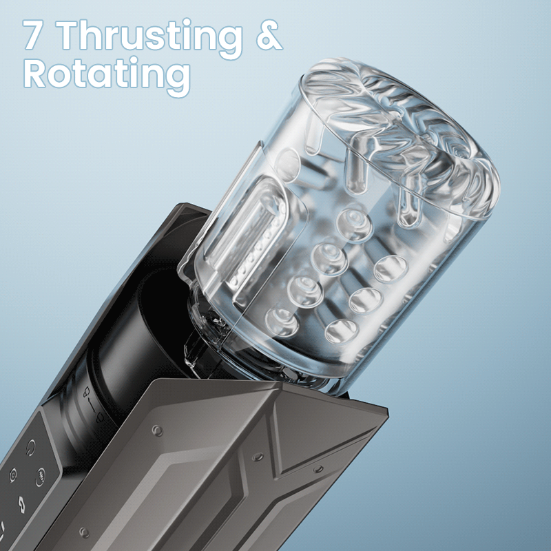 King - 100% Waterproof 4 IN 1 Automatic Masturbation Cup for Men