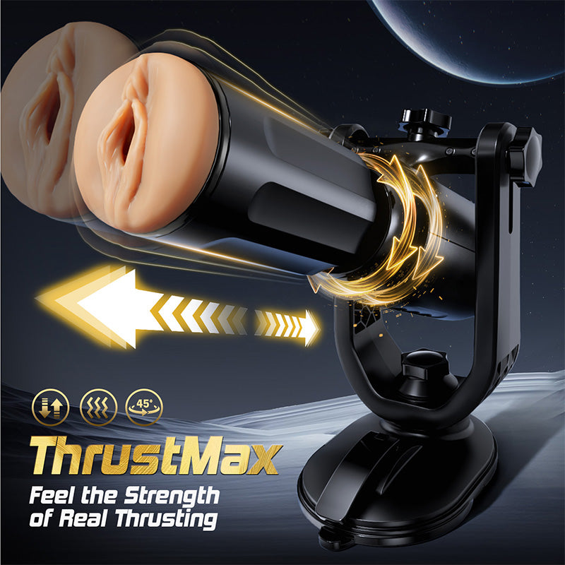 ThrustMax Hands-Free Use Fully Automatic Masturbation Cup (with stand) BKC ThrustMax Hands-Free Use Fully Automatic Masturbation Cup (with stand) BKC