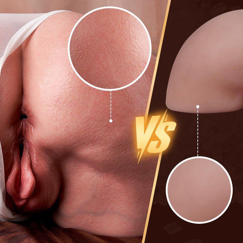 【2025BF BLACK FRIDAY SALE 】Luna - Dual-Layer Silicone Hip with Lifelike Jelly Texture, Odorless & Durable Realistic Butt