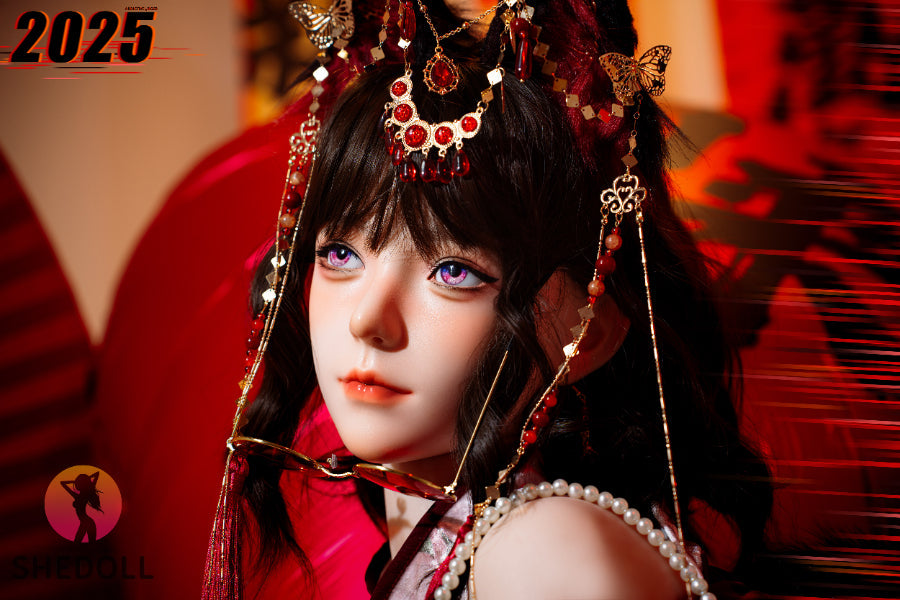 168cm/5ft8 D-cup Silicone Head Love Doll - Guxiaoyu