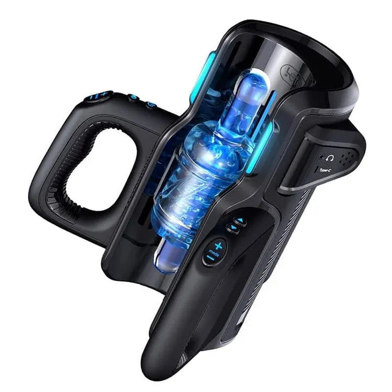 Masturbateur LETEN avec 10 supports de haut débit et support de téléphone 