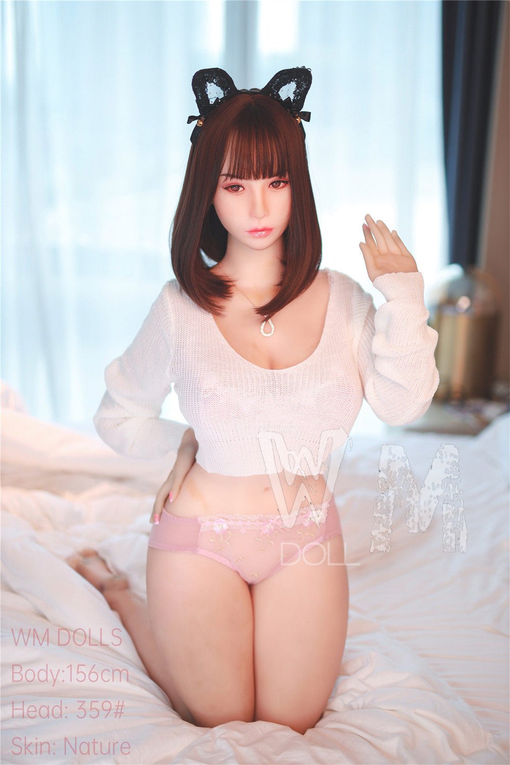 156cm/5ft1 H-Cup Thick TPE Japanese Sex Doll with #359 Head