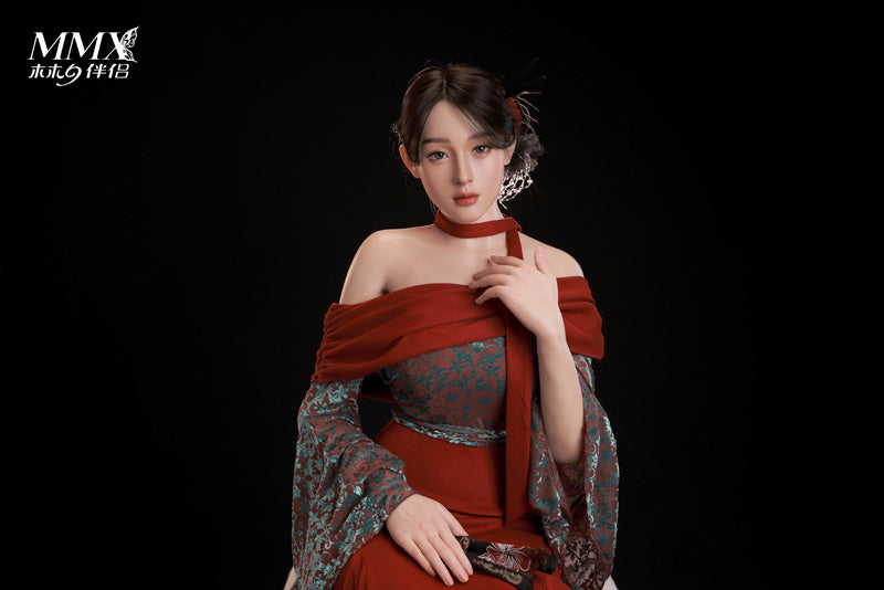163cm/5ft4 E-Cup Full Silicone Chinese Sex Doll - Mengqi