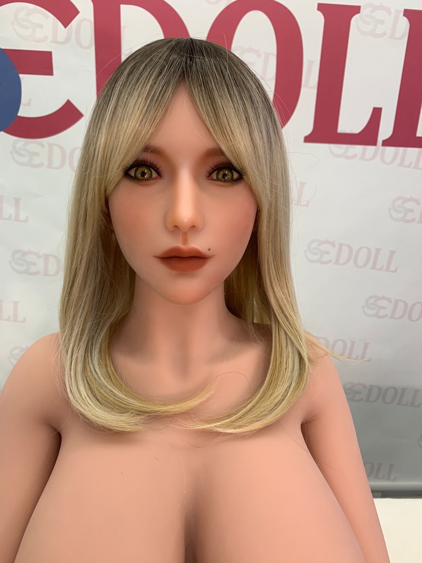 US In Stock - 157cm/5ft2 H-cup Beautiful Realistic STPE Sex Doll -  Head #083F