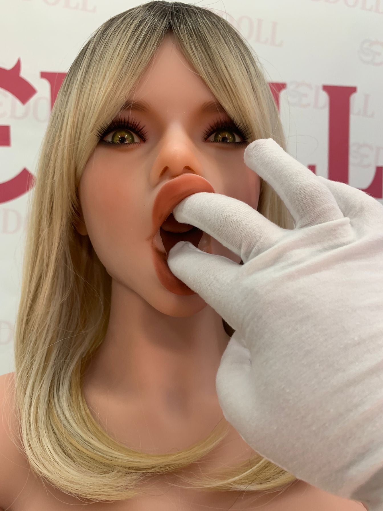 US In Stock - 157cm/5ft2 H-cup Beautiful Realistic STPE Sex Doll -  Head #083F