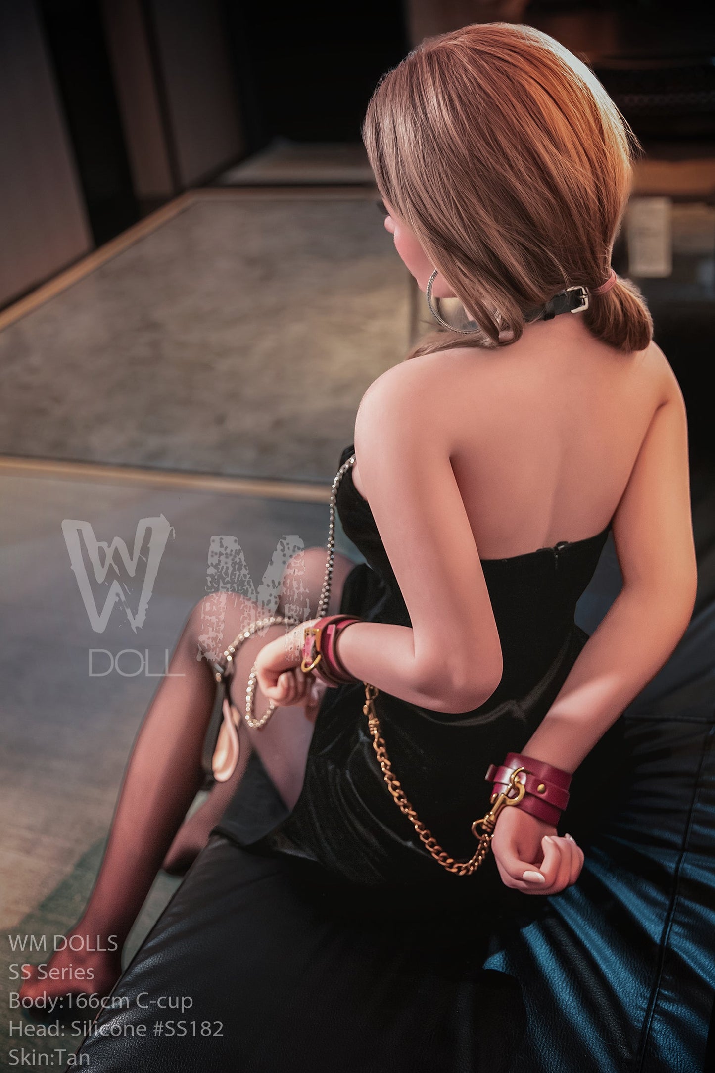 166cm C-Cup STPE BDSM Sex Doll SS Series with Silicone Head #SS182