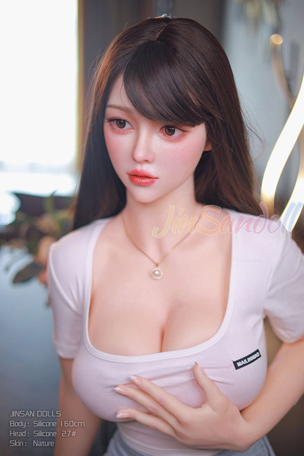 160cm/5ft3 D-cup Korean Silicone Sex Doll – #27