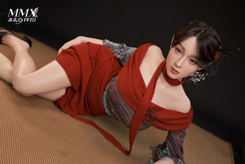 163cm/5ft4 E-Cup Full Silicone Chinese Sex Doll - Mengqi