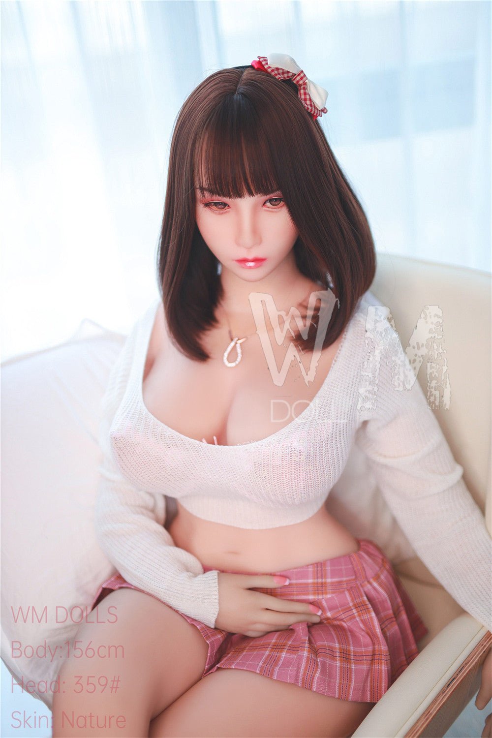156cm/5ft1 H-Cup Thick TPE Japanese Sex Doll with #359 Head