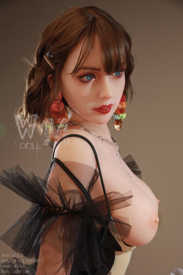 164cm/5ft5 D-cup Best Realistic TPE Sex Doll with #242 Head