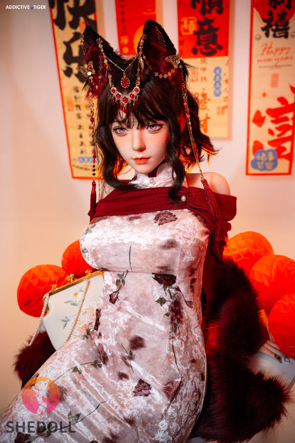 168cm/5ft8 D-cup Silicone Head Love Doll - Guxiaoyu