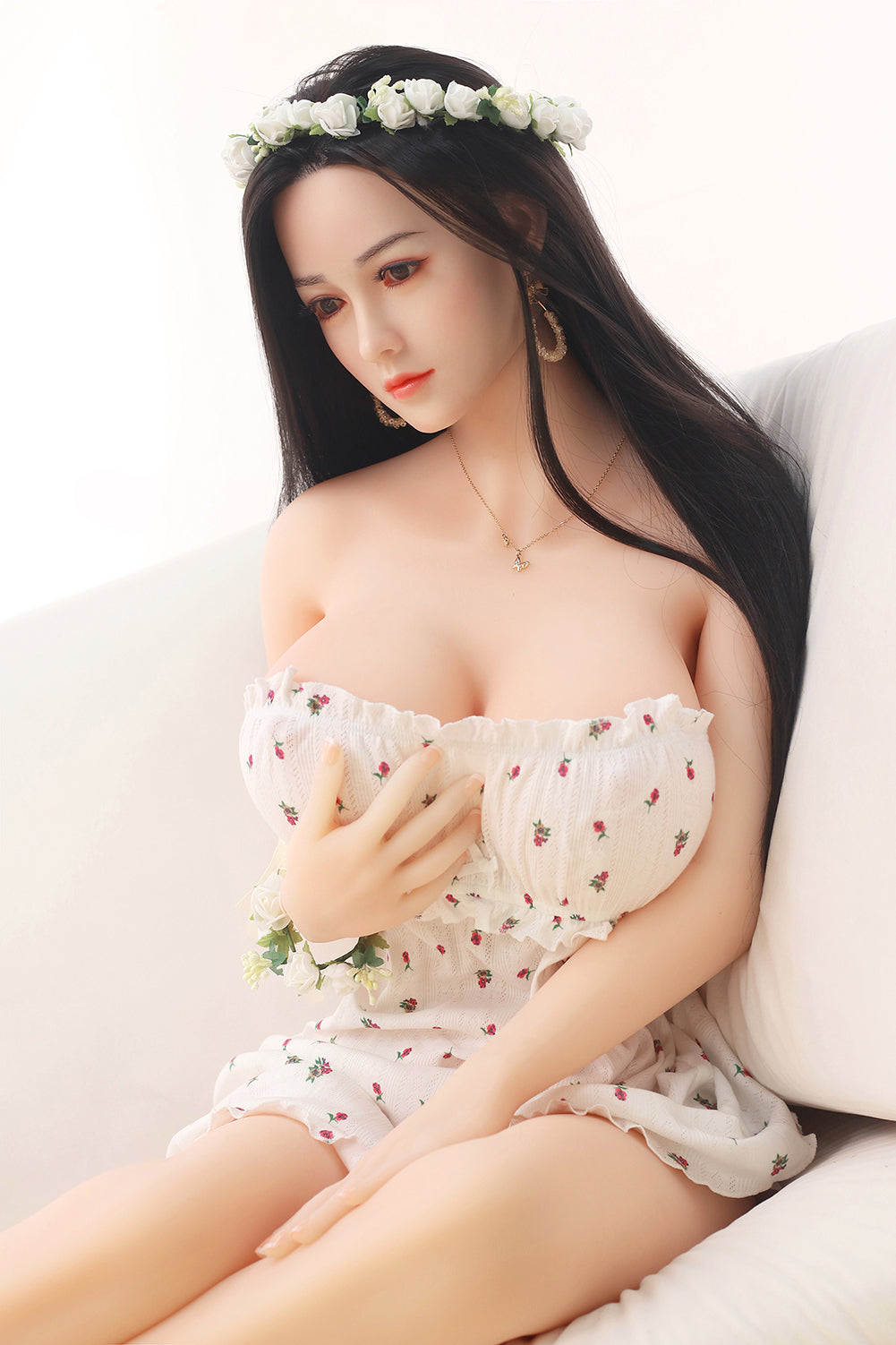 US In Stock - 158cm/5ft2 G-cup Huge Breasts TPE Sex Doll – 221