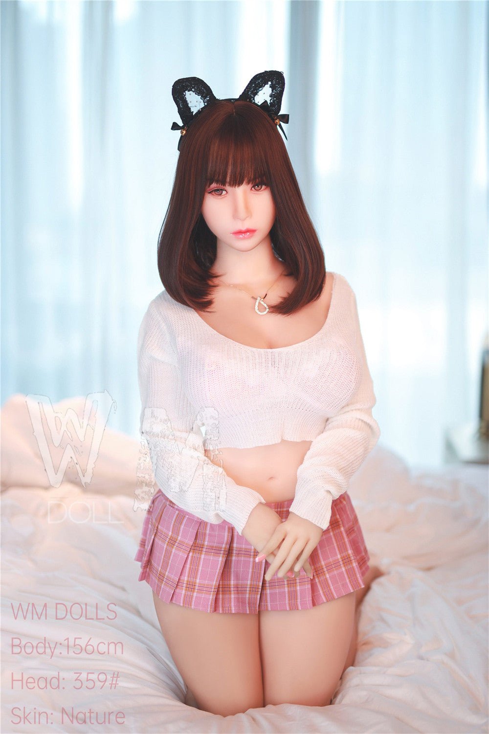 156cm/5ft1 H-Cup Thick TPE Japanese Sex Doll with #359 Head