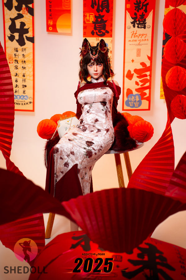 168cm/5ft8 D-cup Silicone Head Love Doll - Guxiaoyu