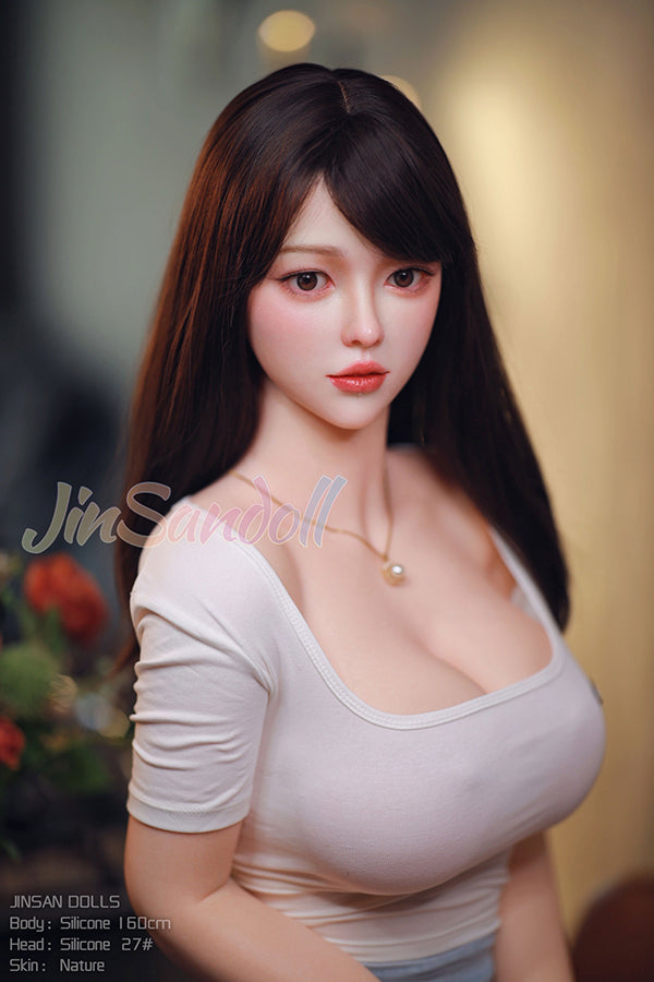 160cm/5ft3 D-cup Korean Silicone Sex Doll – #27