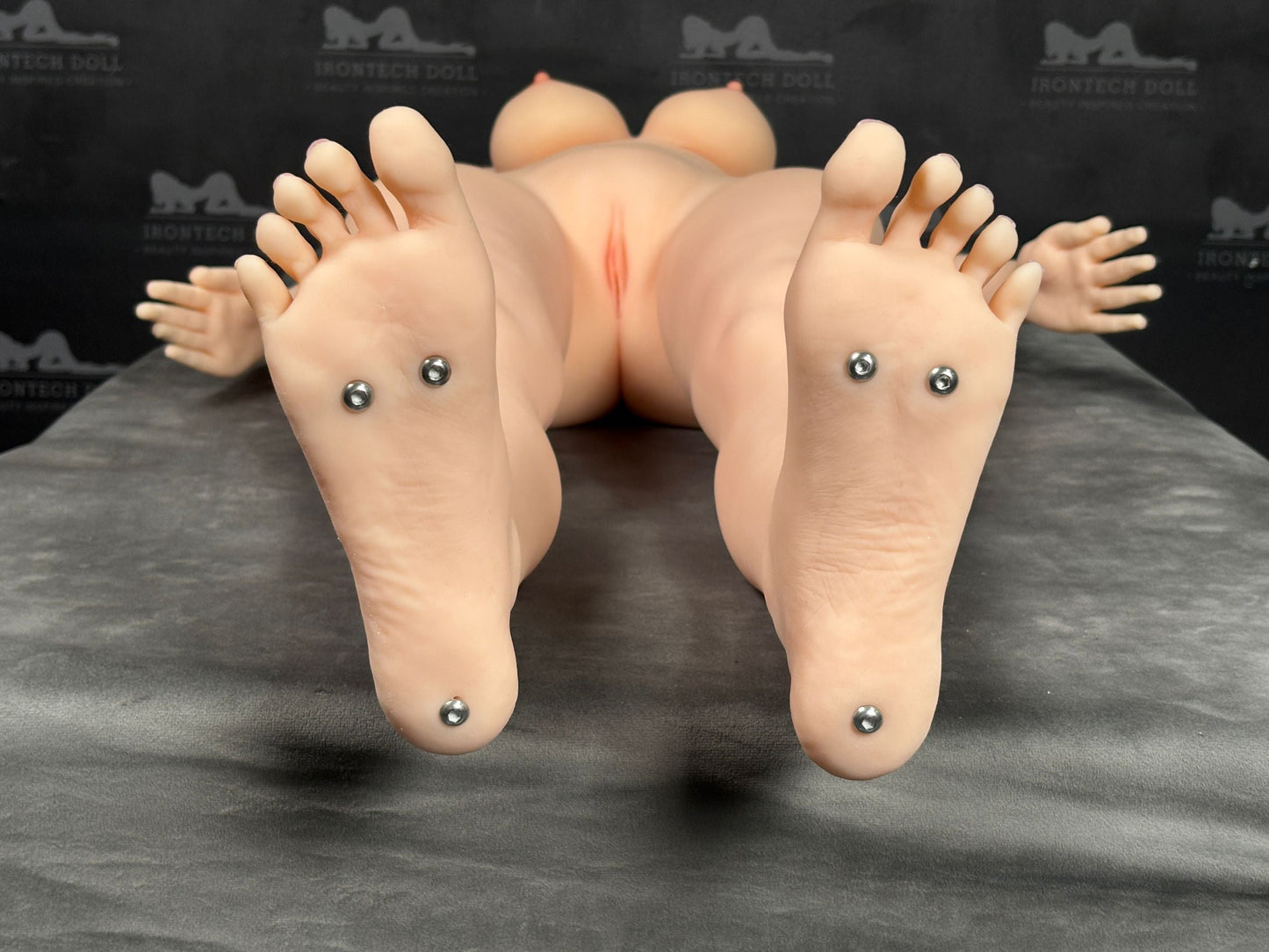 US In Stock - 163cm/5ft4 C-Cup Silicone Head Sex Doll SG5 with White Hair