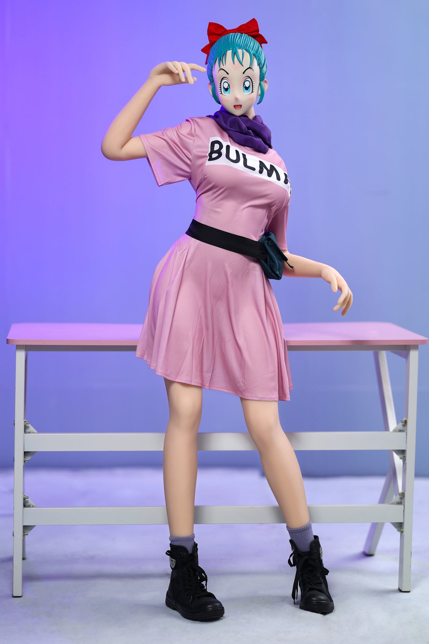 158cm/5ft2 D-cup Anime Dragon Ball Character Bulma TPE Sex Doll