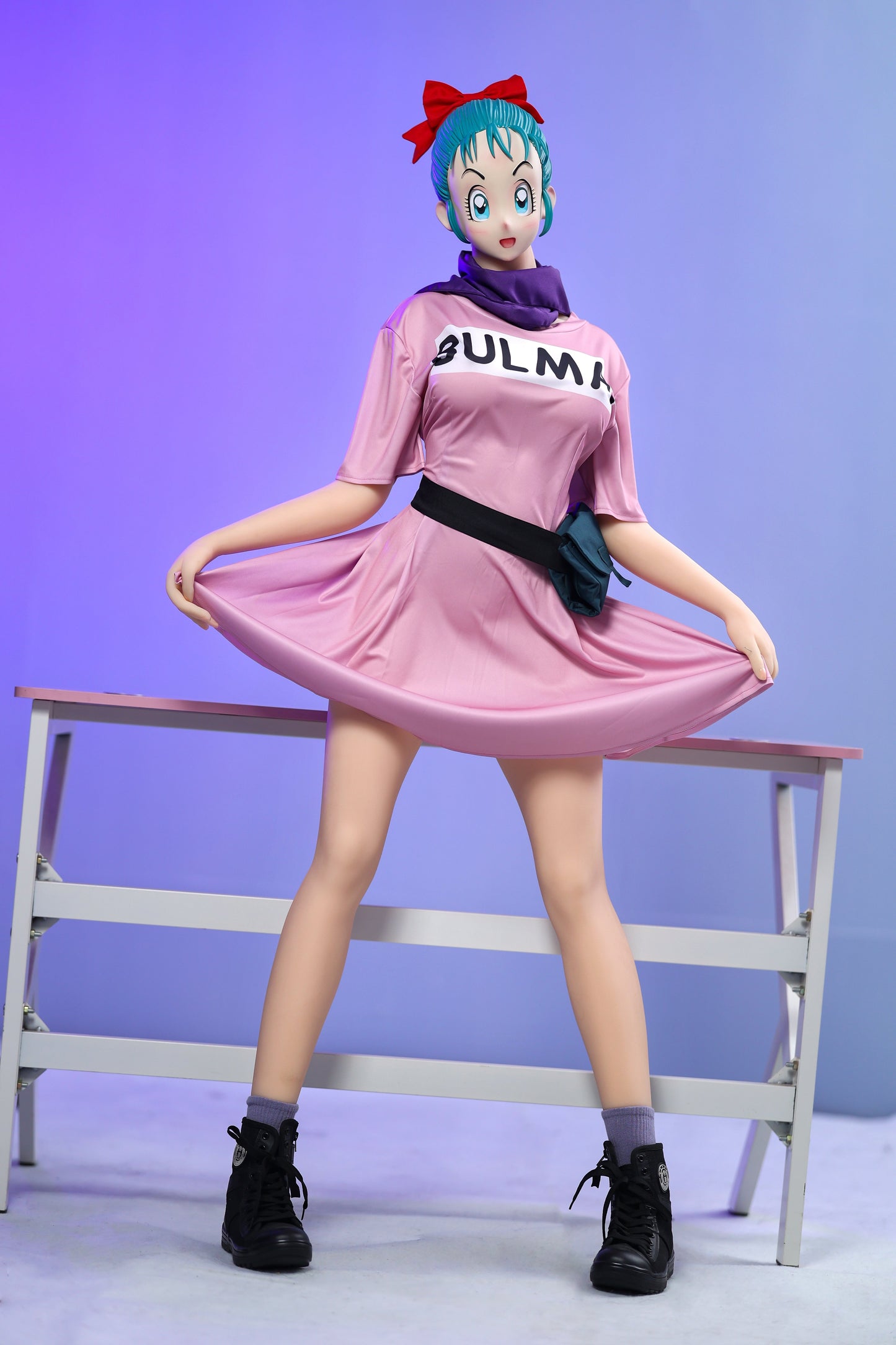 158cm/5ft2 D-cup Anime Dragon Ball Character Bulma TPE Sex Doll
