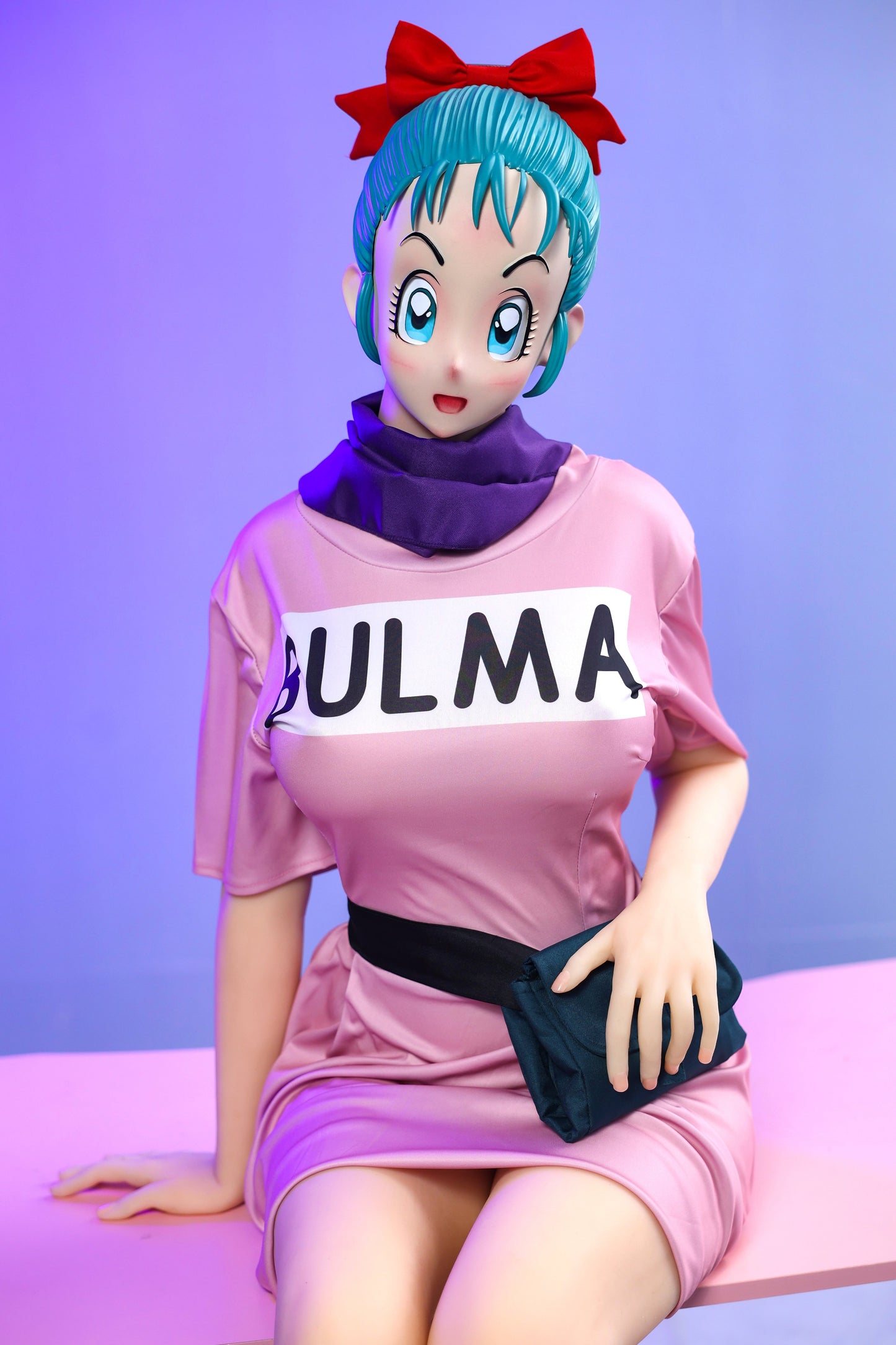 158cm/5ft2 D-cup Anime Dragon Ball Character Bulma TPE Sex Doll